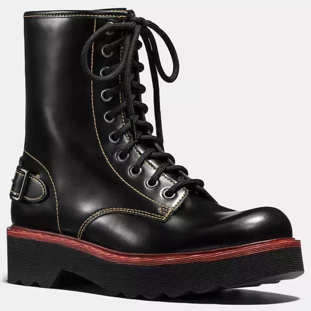 Coach Moto Hiker Size 8 - very good condition